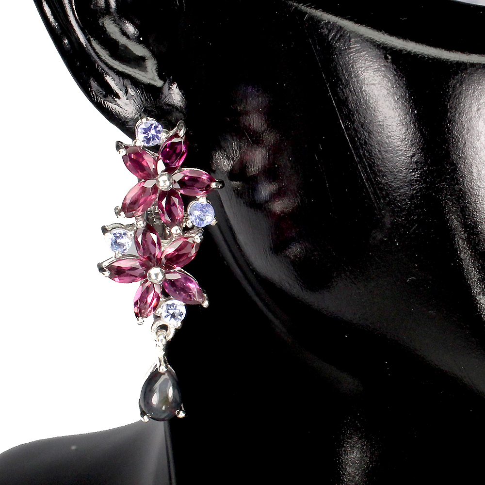 tanzanite black opal